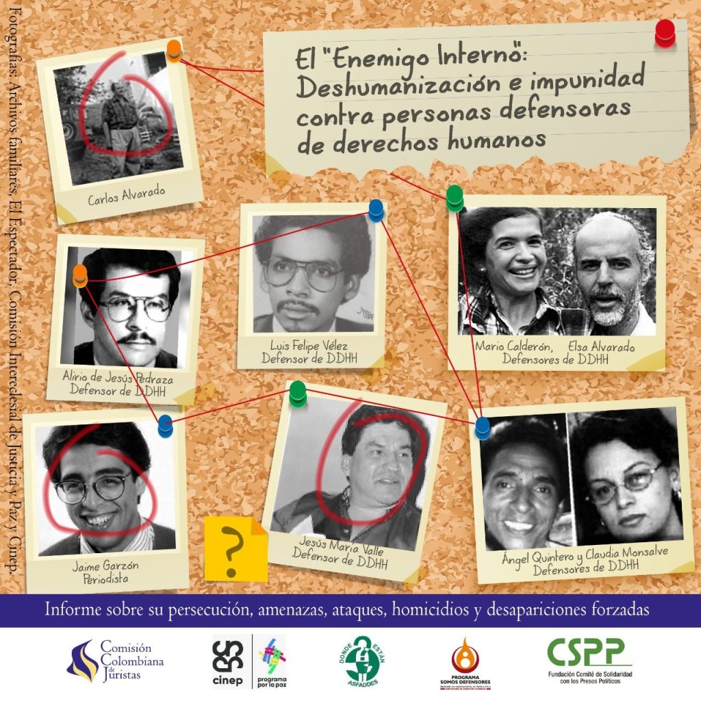 COMISIÓN DE LA VERDAD RECIBIÓ INFORME SOBRE AGRESIONES CONTRA PERSONAS DEFENSORAS DE DERECHOS HUMANOS