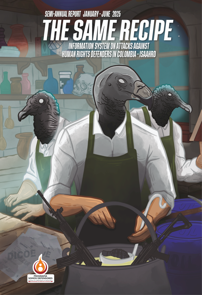 The Same Recipe – Information system on attacks against human rights defenders in Colombia